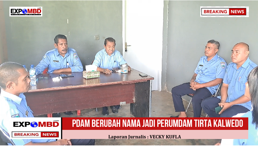 PDAM Berubah Nama Jadi Perumdam Tirta Kalwedo