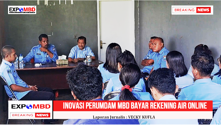 Inovasi Perumdam MBD Bayar Rekening Air Online