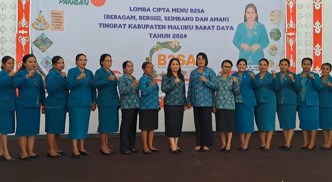 Wetar Barat Wakili MBD Ikut Lomba Cipta Menu B2SA Maluku