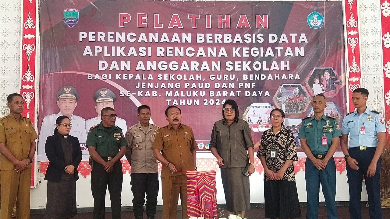 Disdikbud MBD Latih PBD dan Aplikasi RKAS Jenjang PAUD