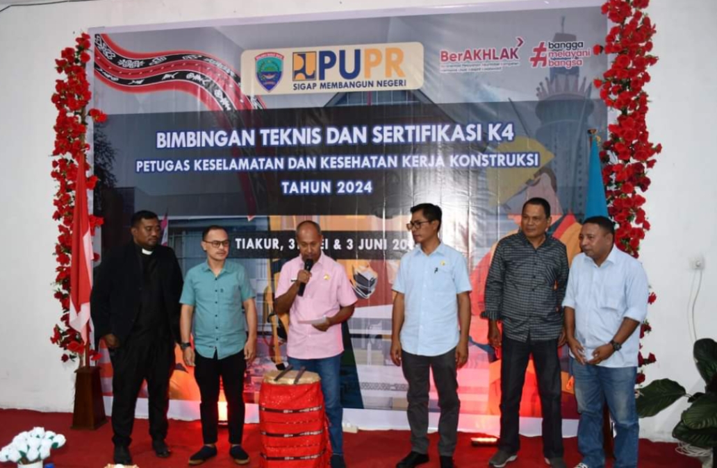 Dinas PUPR MBD Gelar Bimtek dan Sertifikasi K4