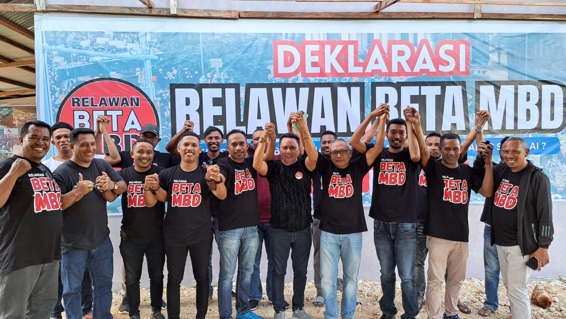Deklarasi Relawan “Beta MBD” Lanjut 2 Periode