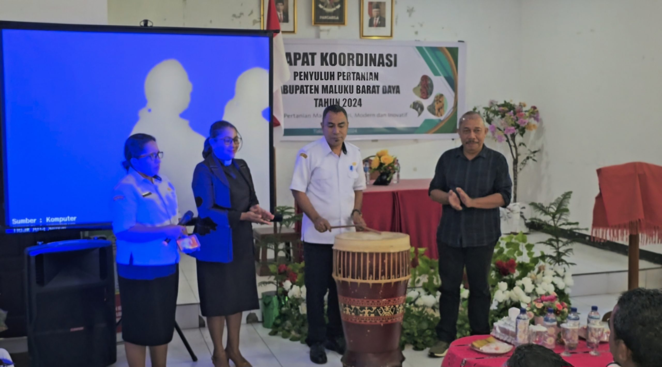 Distanpan Gelar Rakor Penyuluh Pertanian Se-Kabupaten MBD