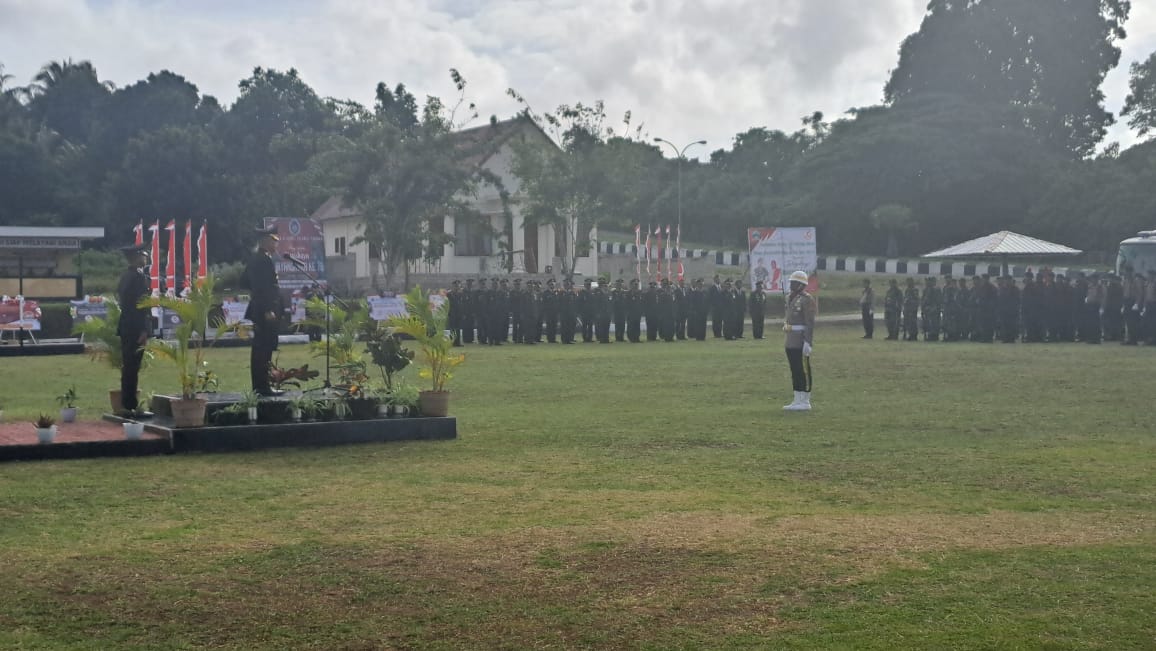 Meriah, Polres MBD Peringati Hari Bhayangkara Ke-78