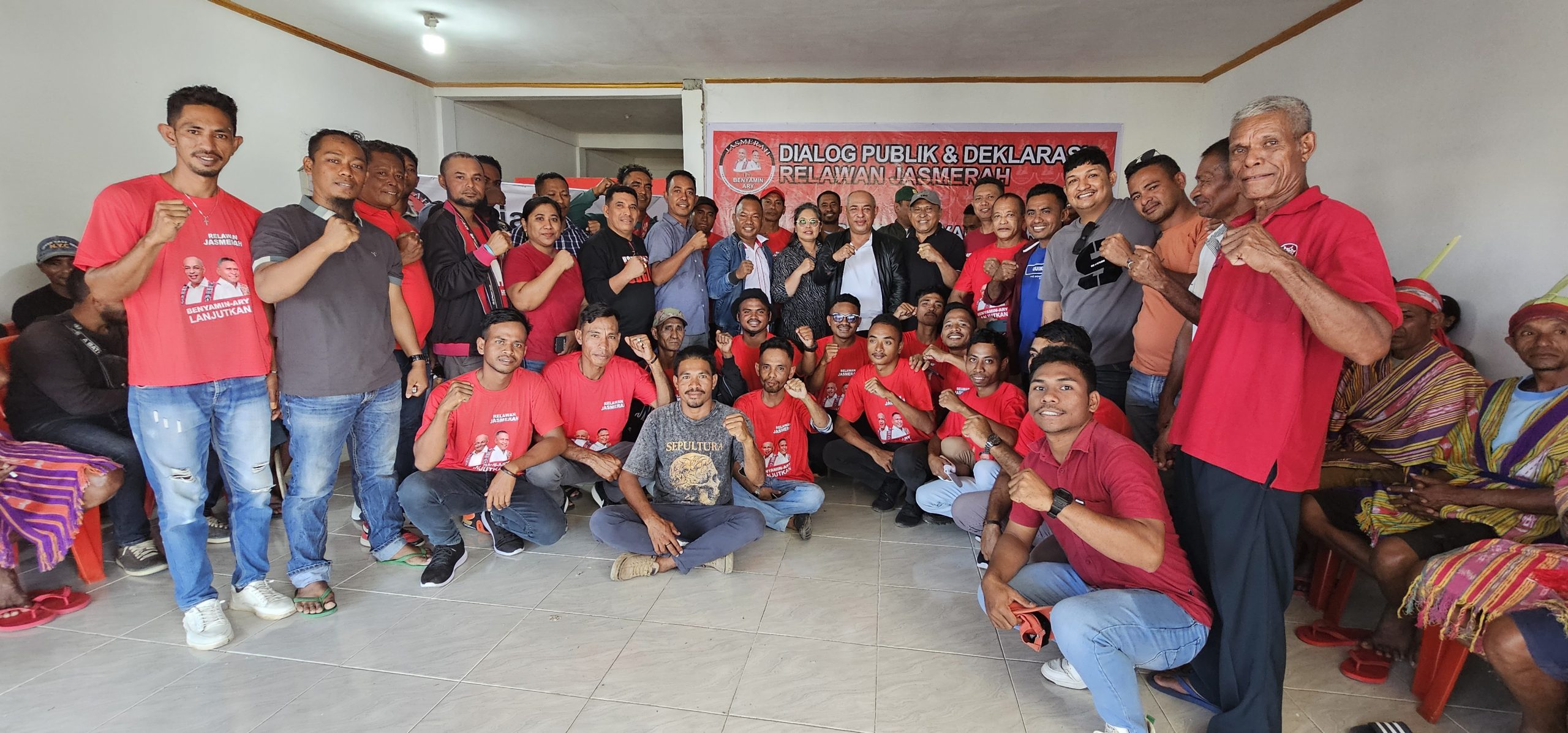 Deklarasi dan Dialog Publik Relawan Jasmerah For Benyamin-Ary
