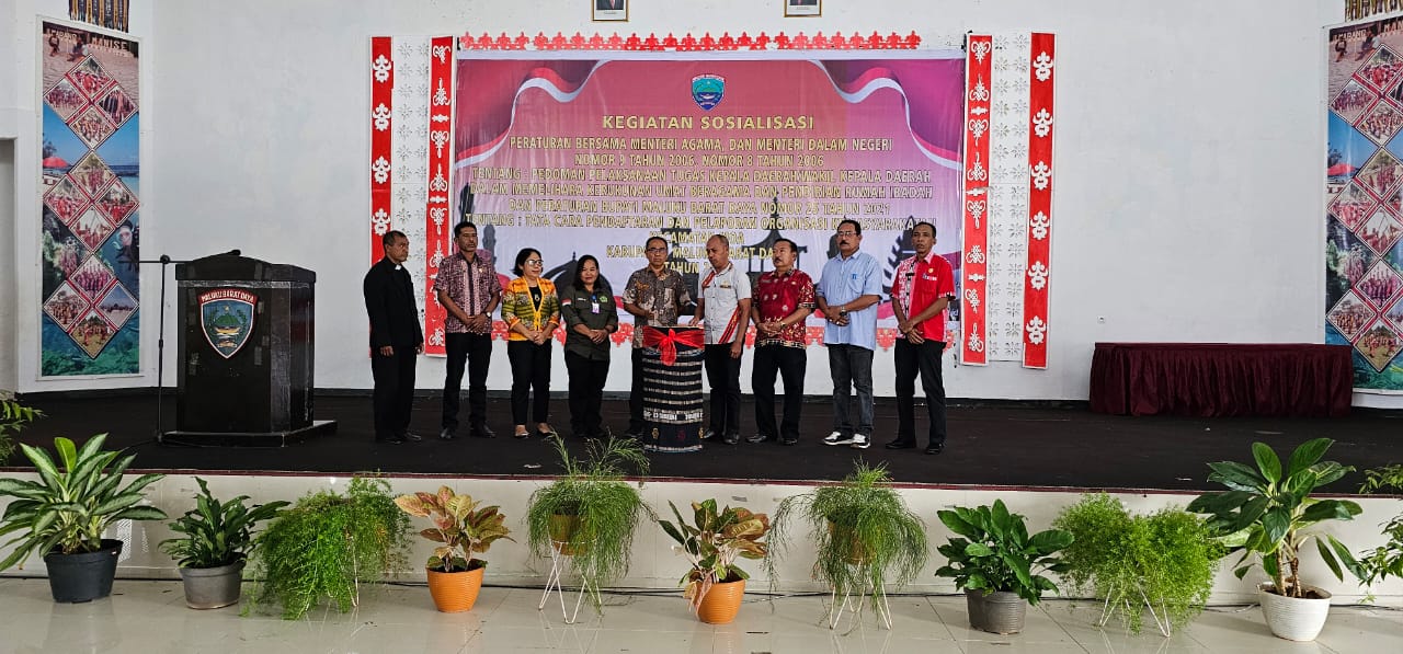 Kesbangpol MBD Sosialisasi Peraturan Menag, Mendagri dan Perbup
