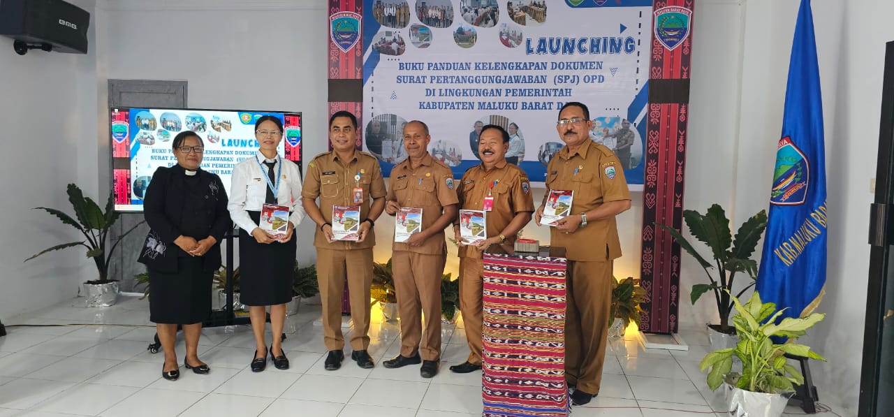 Pj. Sekda MBD Launching Buku Panduan Kelengkapan Dokumen SPJ