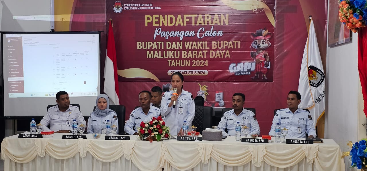 Pendaftaran Resmi Ditutup, KPU MBD Terima 3 Paslon