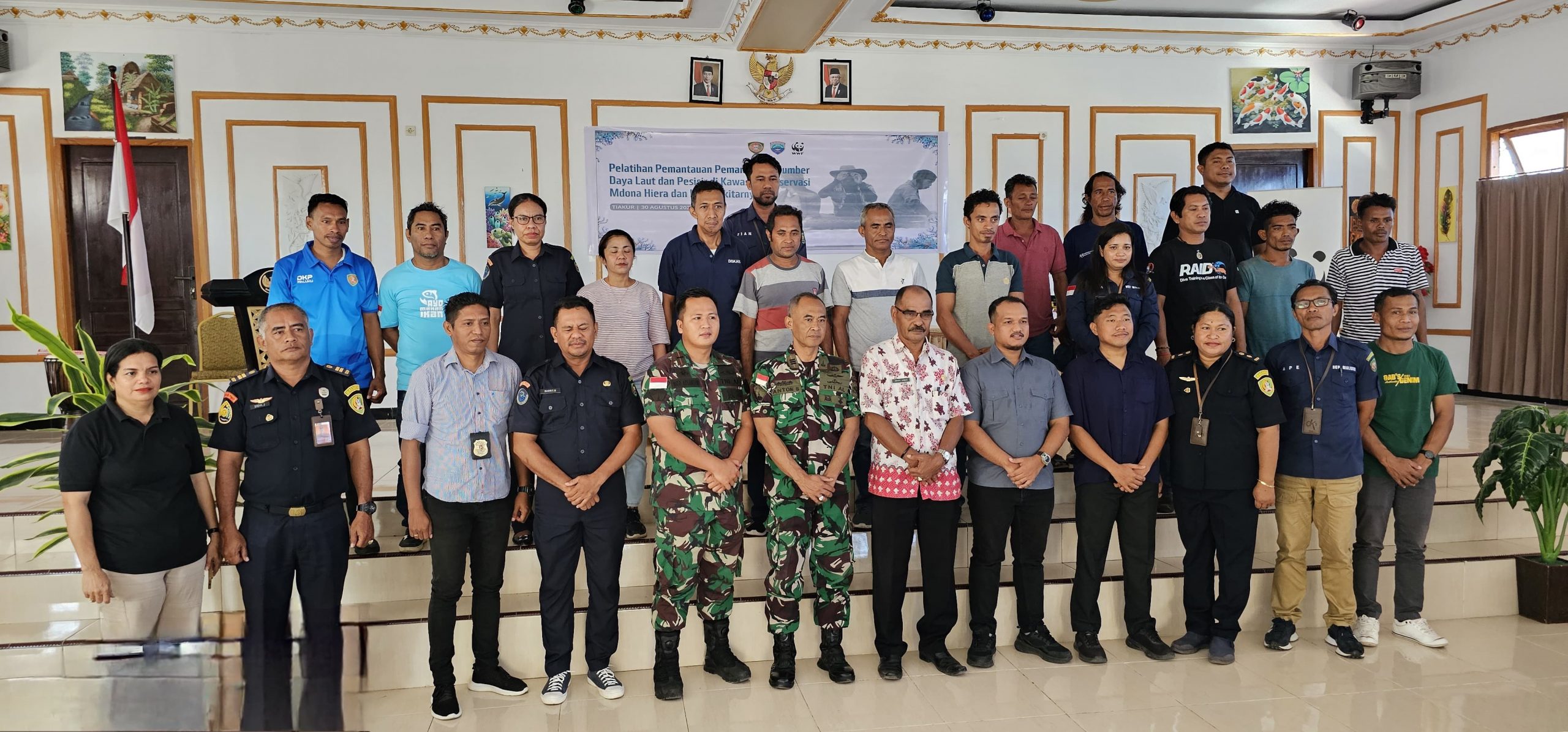Pelatihan Pemanfaatan Sumber Daya Laut dan Pesisir Mdona Hiera