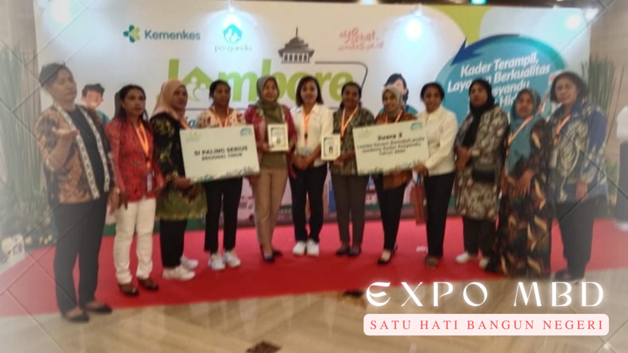Kader Posyandu Rotnama Ikut Jambore Nasional 2024