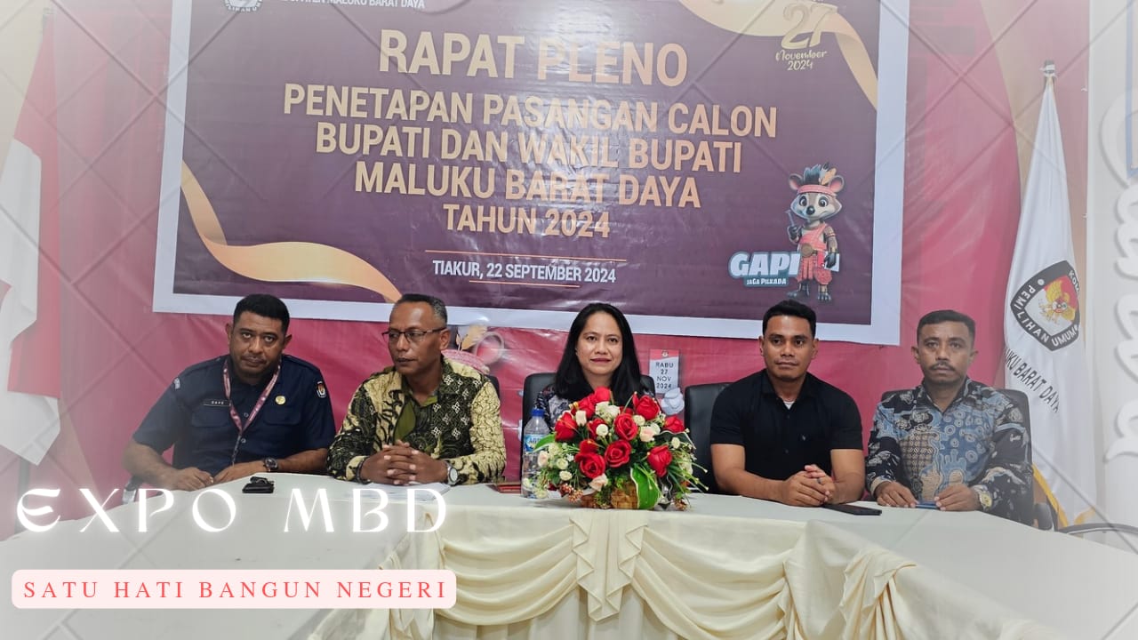 KPU Tetapkan 3 Paslon Bupati dan Wabup di Pilkada MBD