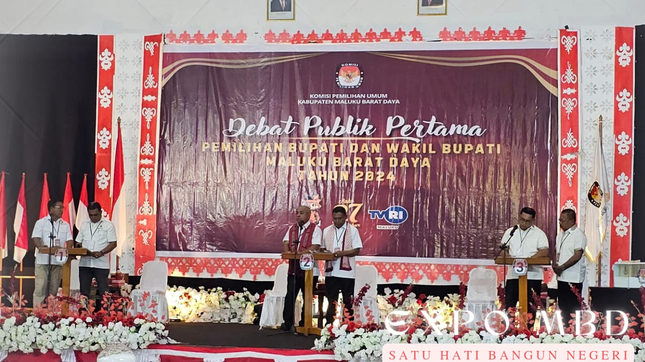 KPU MBD Sukses Gelar Debat Publik Pertama