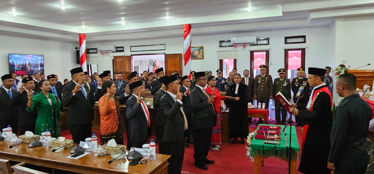 Sembilan Wajah Baru DPRD MBD Periode 2024-2029