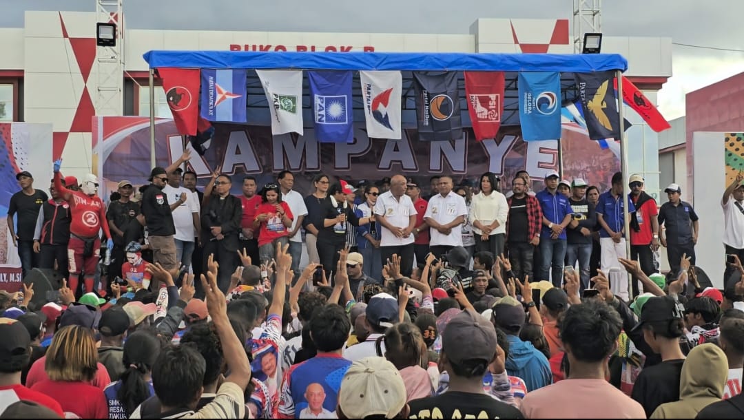 Tutup Kampanye, Benyamin-Ary Cerita Bukti Jemput Kemenangan