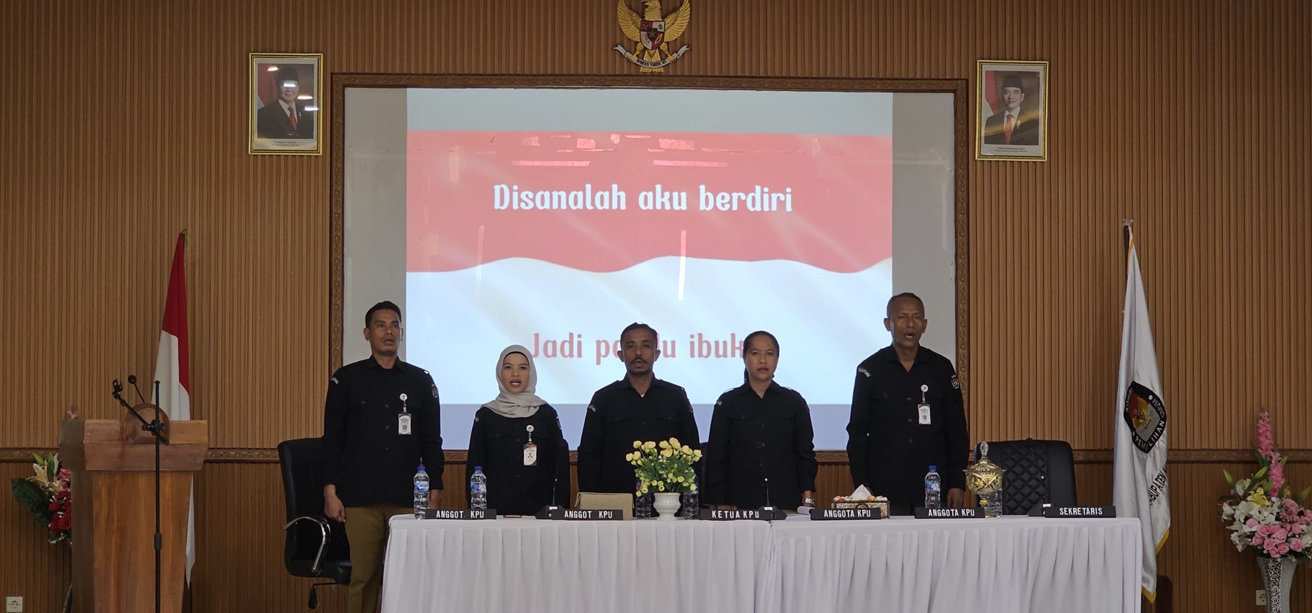 KPU MBD Buka Pleno Rekapitulasi Suara Pilkada