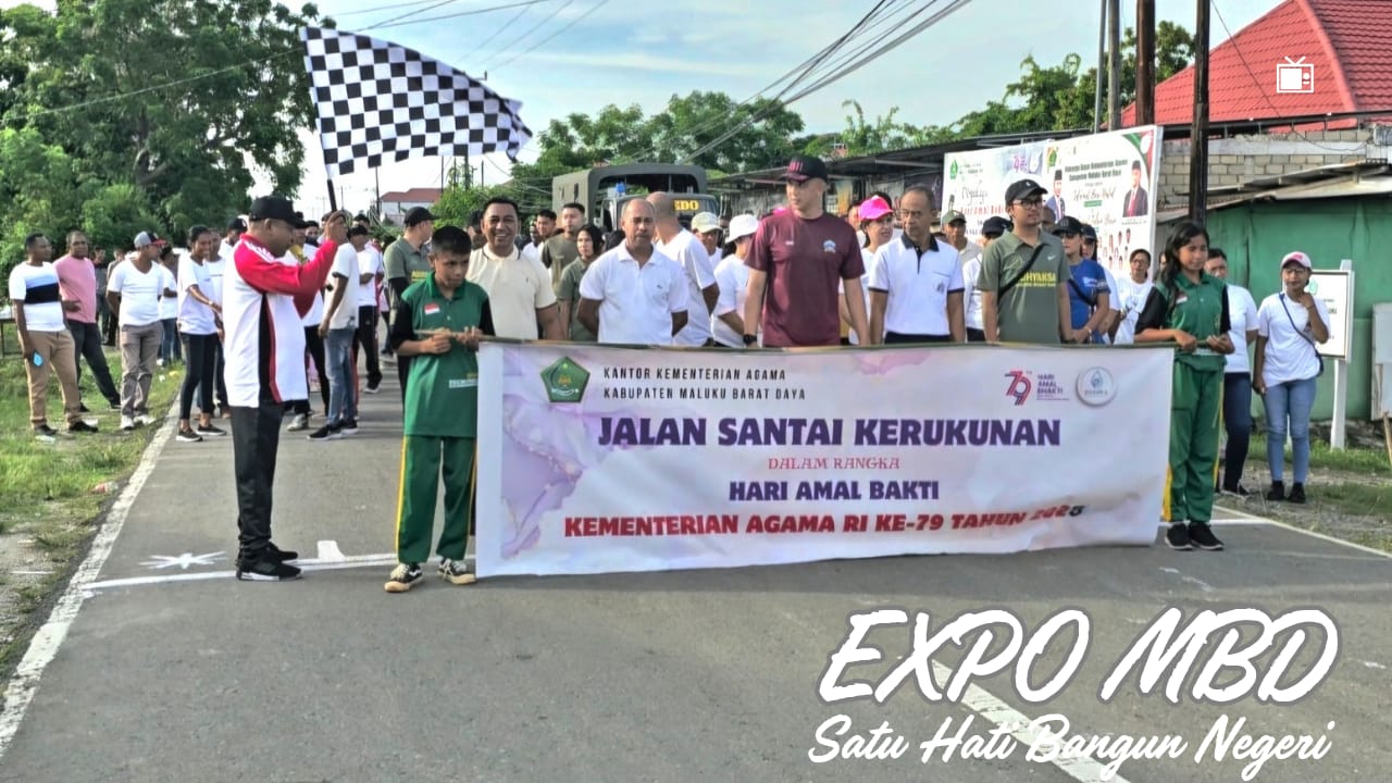 Wabup Kilikily Lepas Peserta Jalan Santai Hari Amal Bhakti