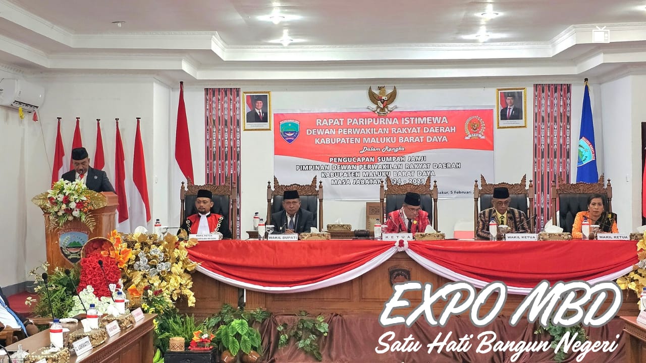 Kakan Kemenag Bawa Doa Pelantikan Pimpinan DPRD MBD