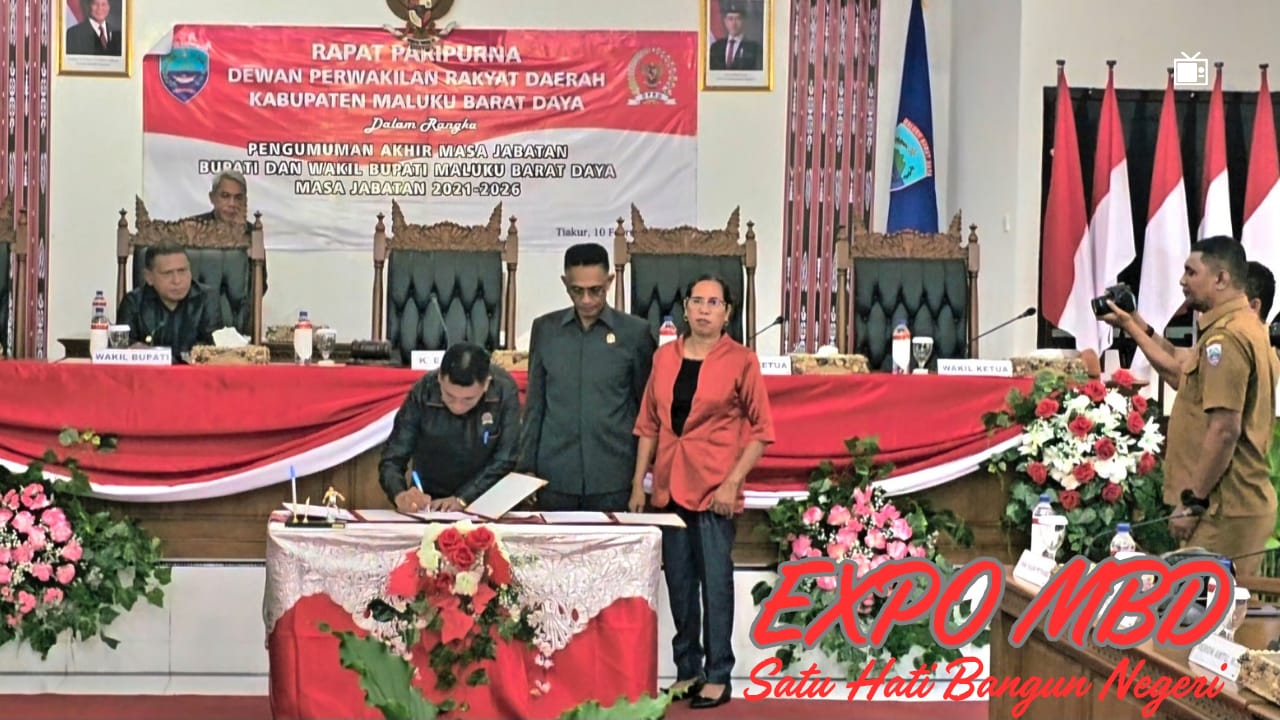 DPRD MBD Umumkan Akhir Masa Jabatan Bupati dan Wakil Bupati