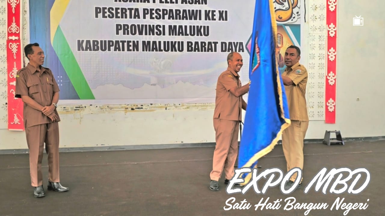 Pj. Sekda MBD Lepas 205 Peserta Pesparawi Ke-XI