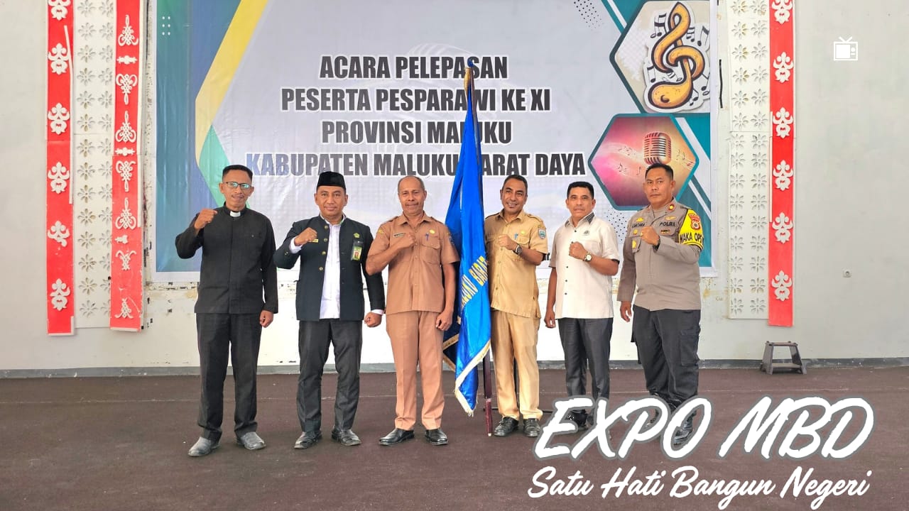 Kakan Kemenag MBD Hadiri Pelepasan Peserta Pesparawi