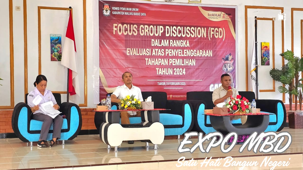 KPU MBD Gelar FGD Evaluasi Penyelenggaraan Tahapan Pemilu