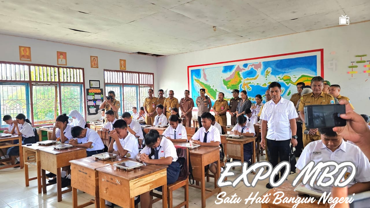 Makan Bergizi Gratis Perdana Bagi 3.487 Siswa MBD