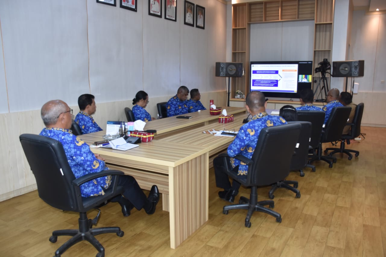 Bupati Noach Ikut Rakor Kemendagri Perkuat Sinergitas Agraria