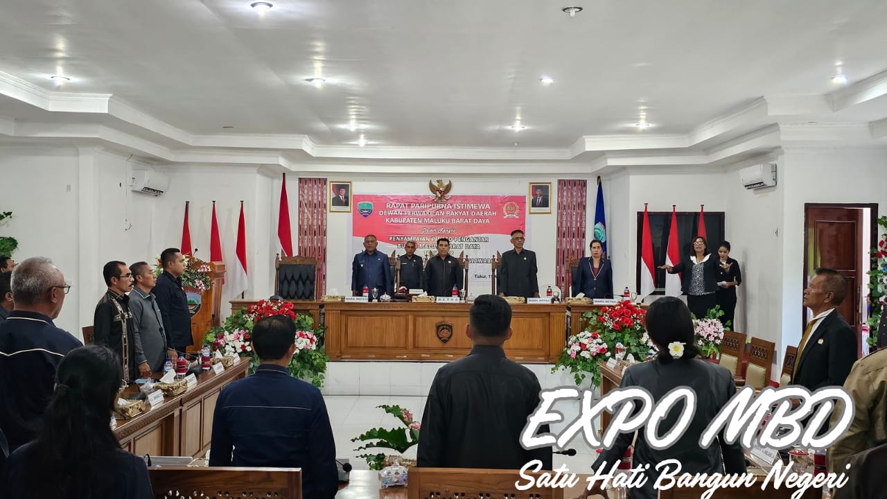 Wabup MBD Sampaikan Pidato Pengantar Bupati Tentang LKPJ 2024