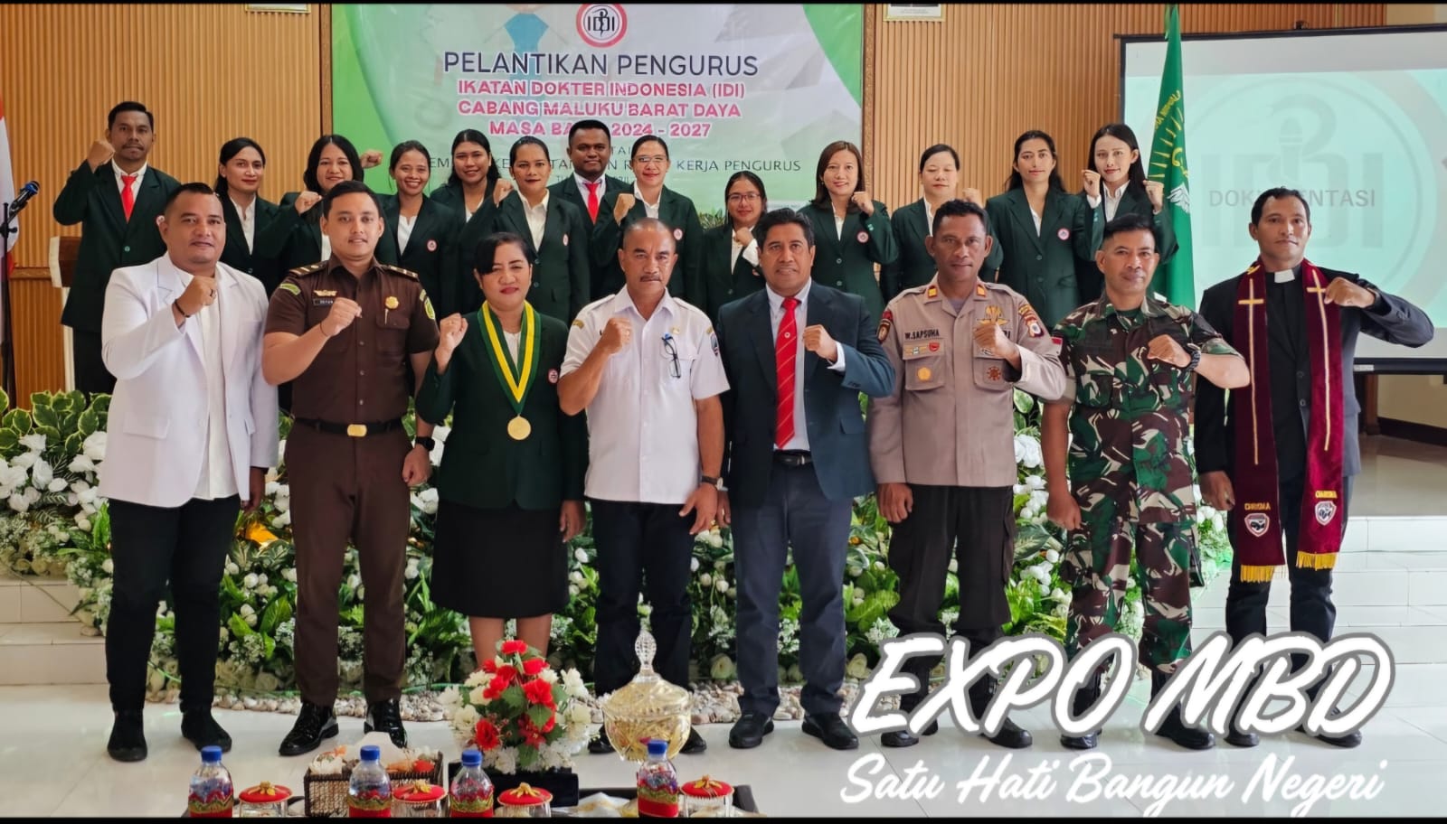 Harapan Bupati Pada Pelantikan Pengurus IDI MBD