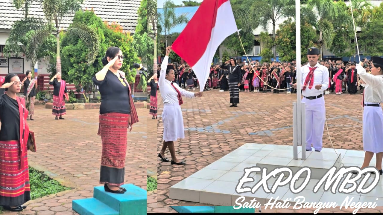 SDN Tiakur Gelar Upacara Peringatan Hardiknas 2025