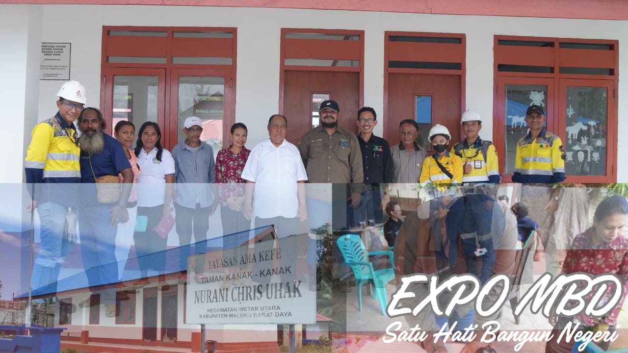 BKP-BTR Serahkan Gedung TK Desa Uhak Usai Renovasi