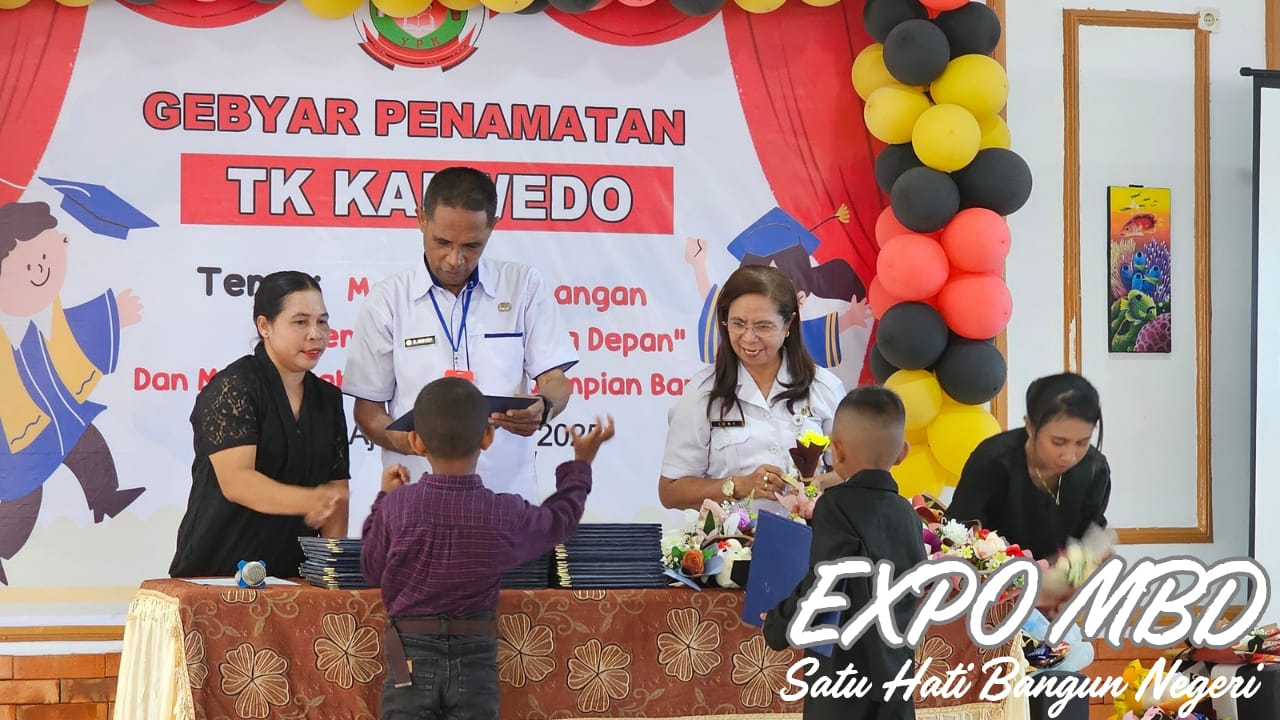 Pesan Kadispendikbud MBD di Gebyar Penamatan TK Kalwedo