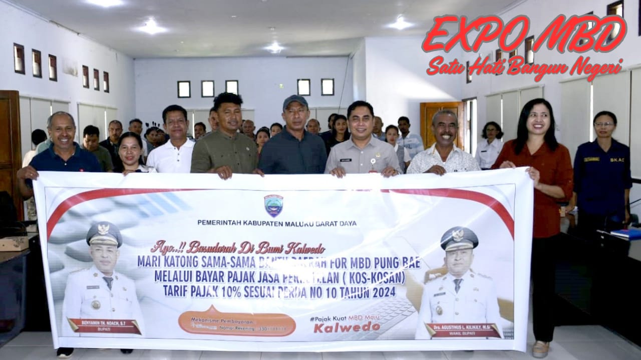 Pemkab MBD Gelar Capacity Building Juga Sosialisasi Pajak dan Retribusi Pelaku Usaha Kos-Kosan