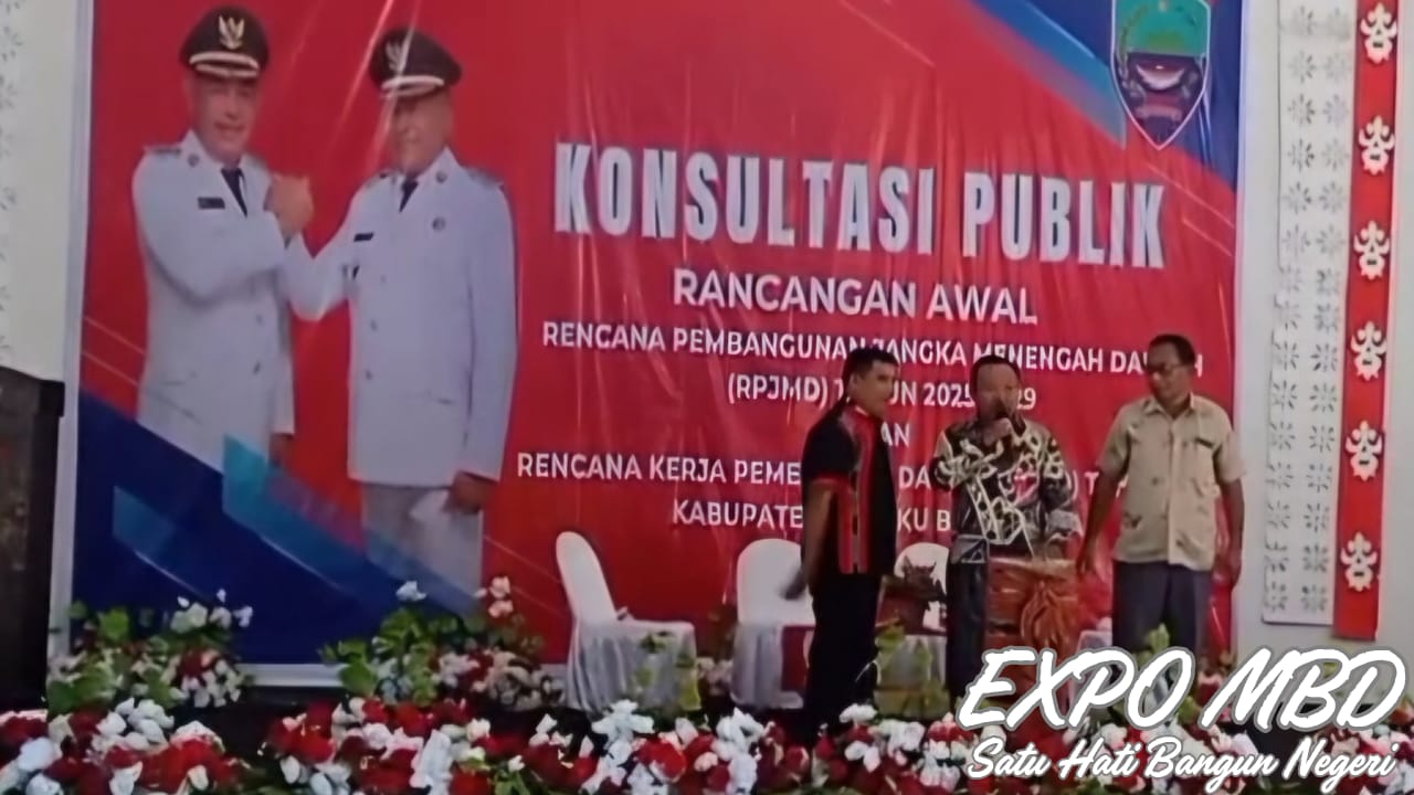 Pemkab MBD Gelar Konsultasi Publik RPJMD dan RKPD