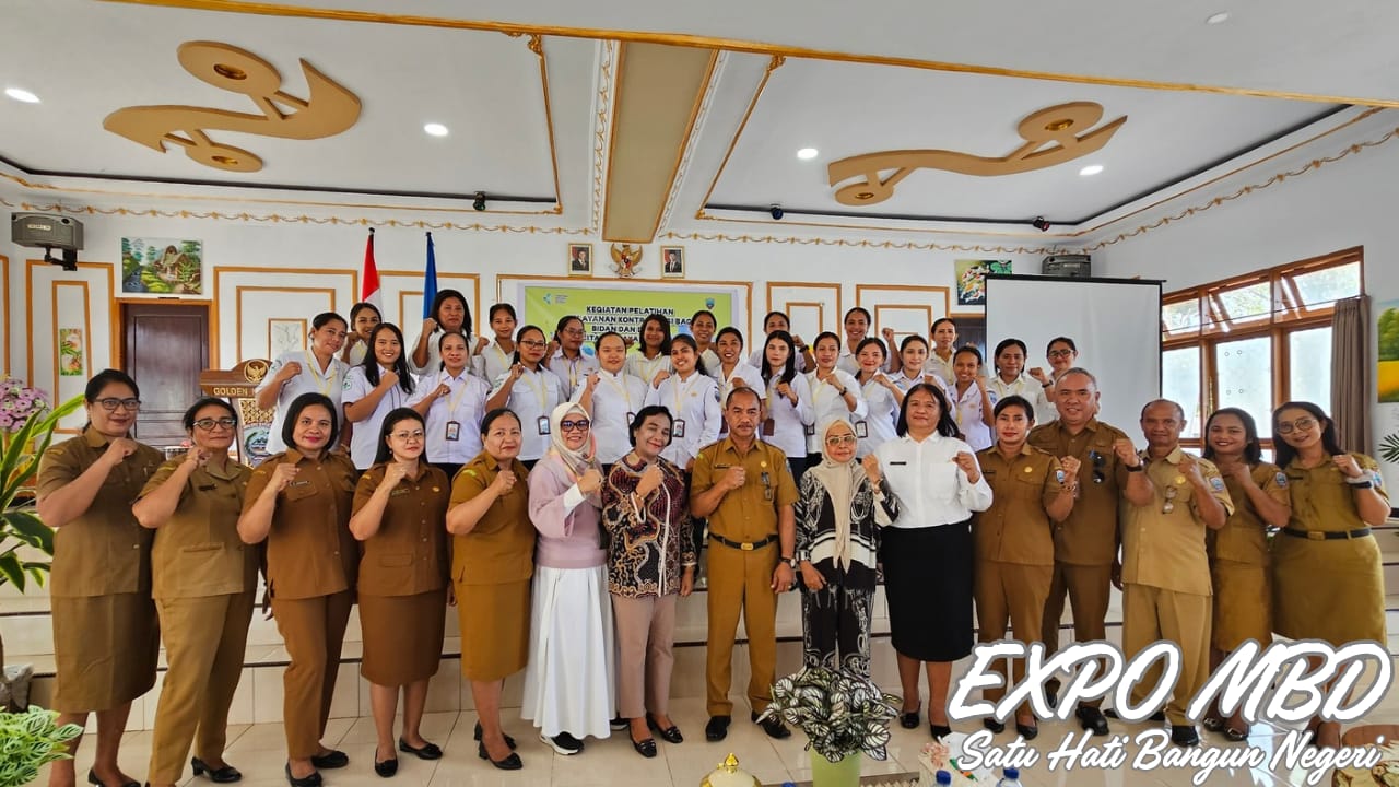 Dinkes MBD Gelar Pelatihan Kontrasepsi Bagi Bidan di Fasyankes