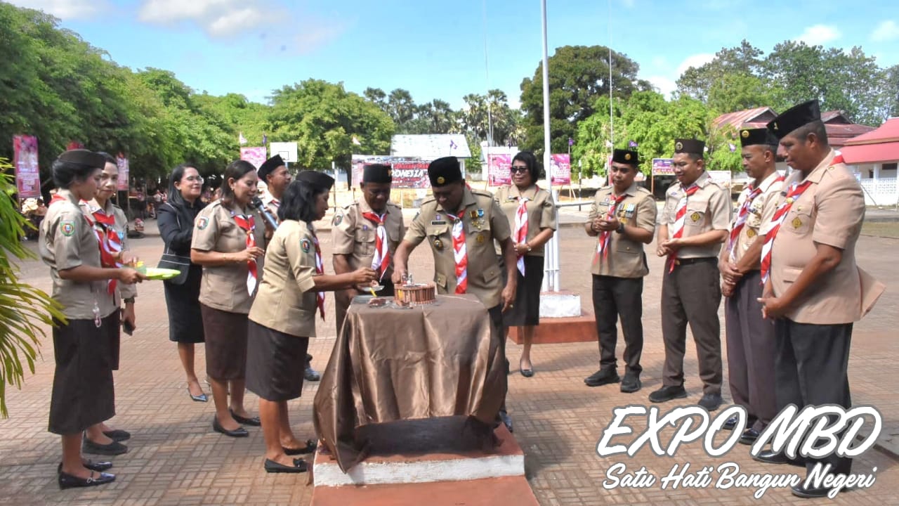 Pesan Wabup Kilikily Pada Peringatan Hari Pramuka Ke-64