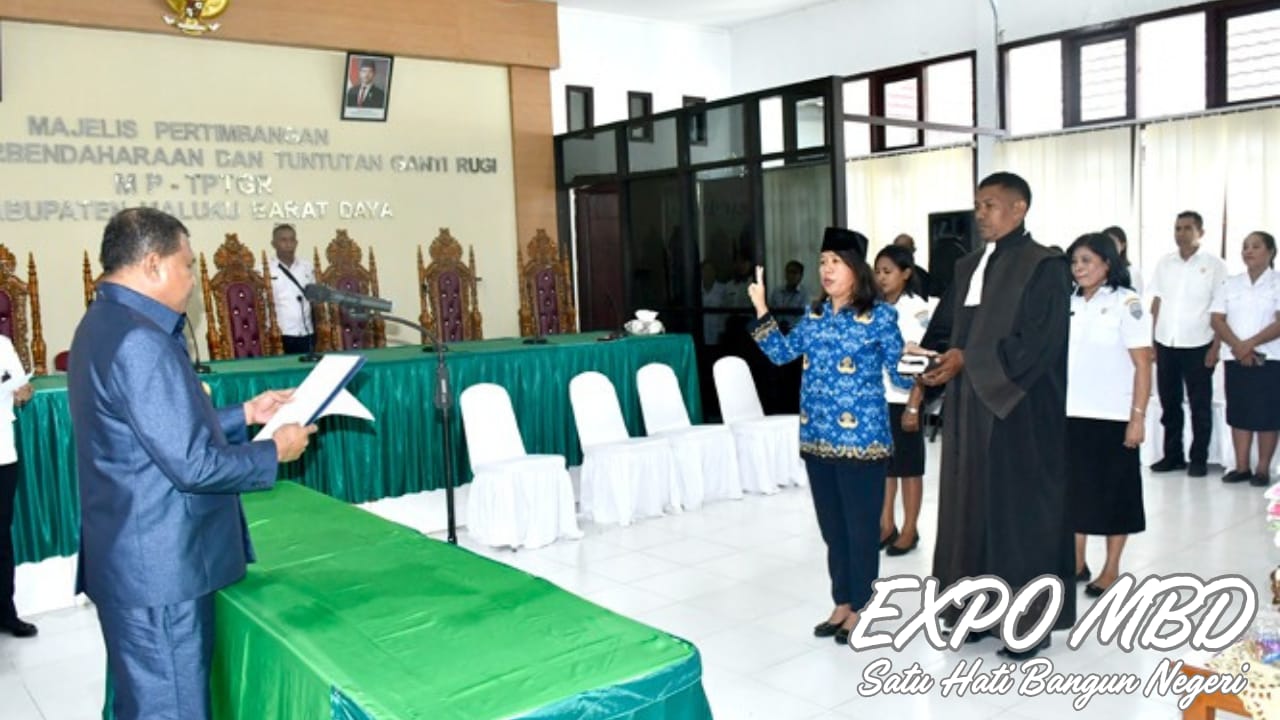 Wabup Kilikily Lantik Auditor Ahli Muda