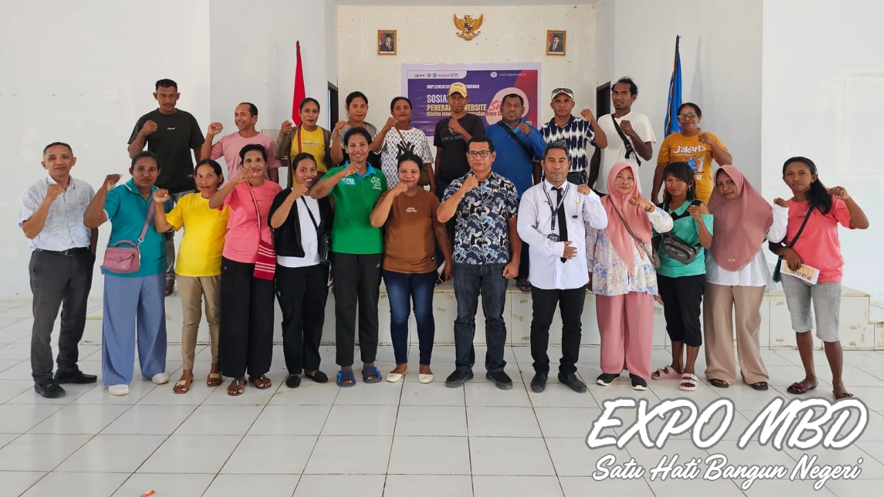 Dinas Perikanan MBD Sosialisasi Website SiPEDAS