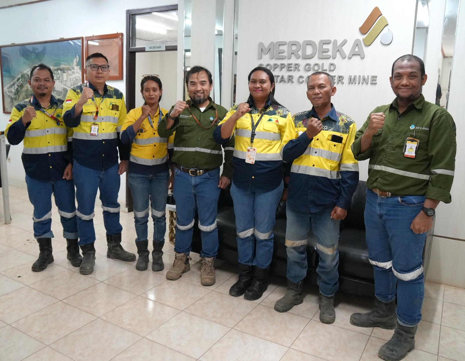 BKP-BTR Kirim Dua Perempuan Maluku ke Mining Indonesia Operator Championship 2025