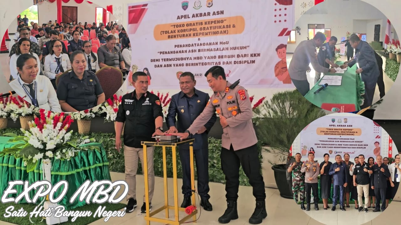 Apel Akbar ASN “Toko Gratis Kepeng” dan Penandatanganan MoU “Penanganan ASN Bermasalah Hukum”