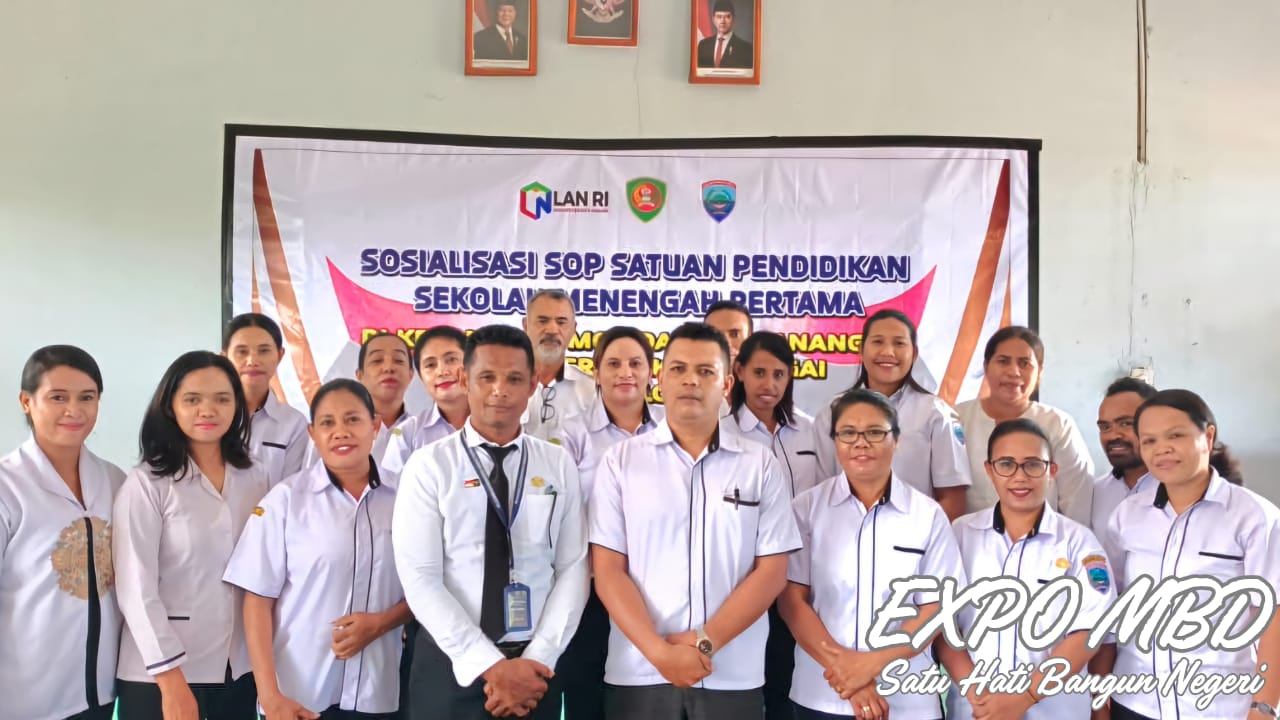 Sosialisasi SOP Satuan Pendidikan, SMP Tiakur Jadi Pilot Project