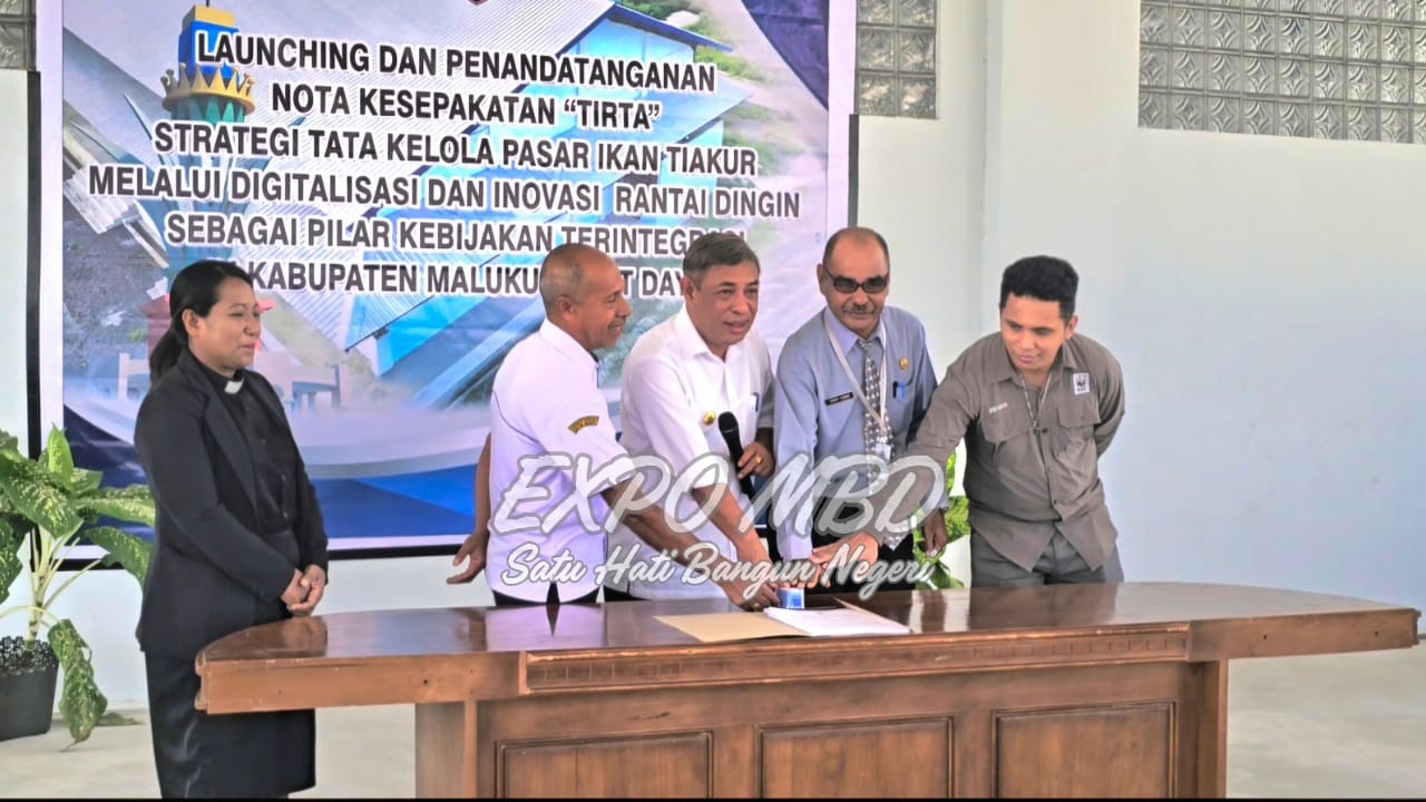 Disperik MBD Gelar Launching dan Penandatanganan Nota Kesepakatan “Tirta”