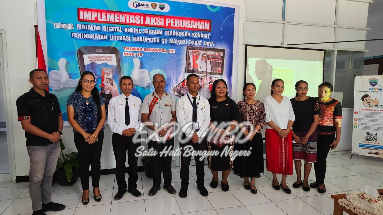 Diskominfostaper MBD Luncurkan Majalah Digital Online Maloli