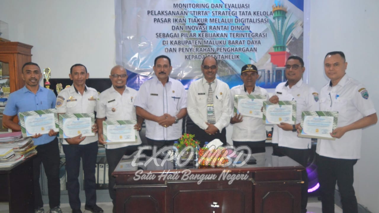 Disperik MBD Gelar Monitoring dan Evaluasi “Tirta”