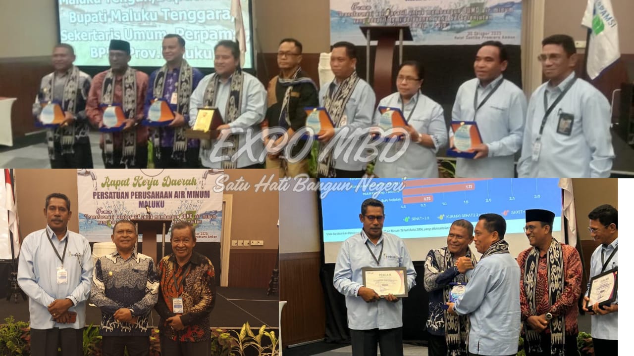 Perumdam MBD 3 Kali Torehkan Kategori BUMD Air Minum Sehat