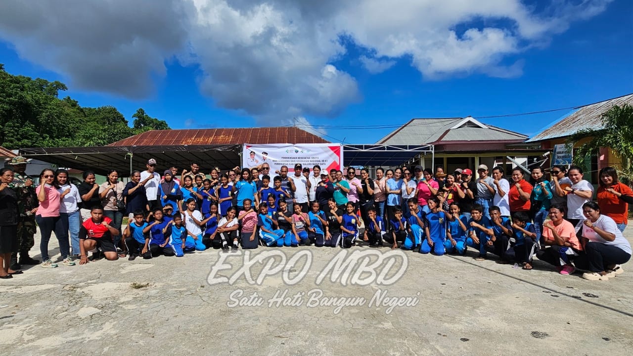 Sentuhan Dinkes MBD di Kaiwatu Jelang HKN