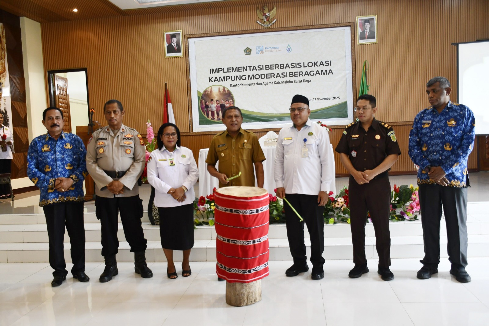 Pemkab MBD dan Kemenag Canangkan Kampung Moderasi Beragama