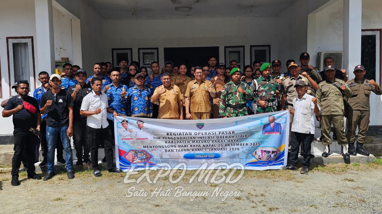 Pemkab MBD Operasi Pasar Jelang Natal dan Tahun Baru