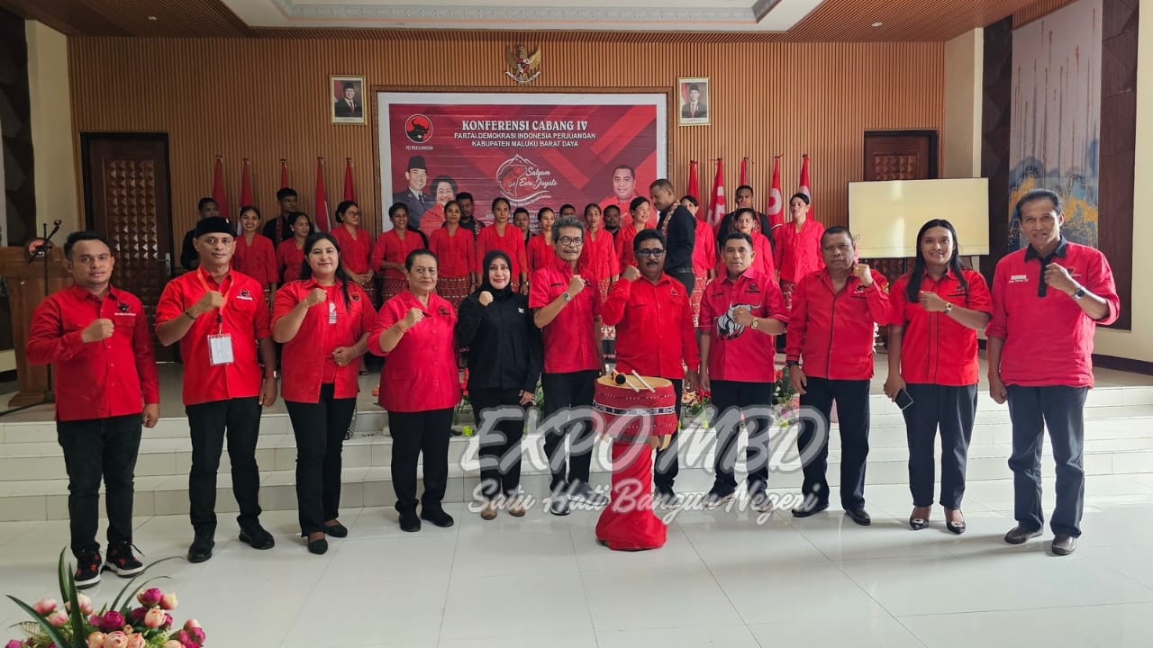 Konfercab IV PDIP MBD, Bekerja Untuk Rakyat Menangkan Pemilu
