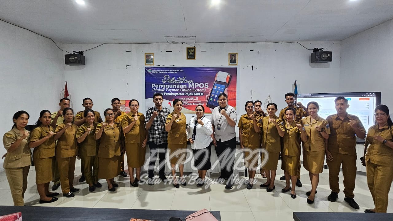 Bapenda MBD Latih Penggunaan MPOS Bayar Pajak MBLB
